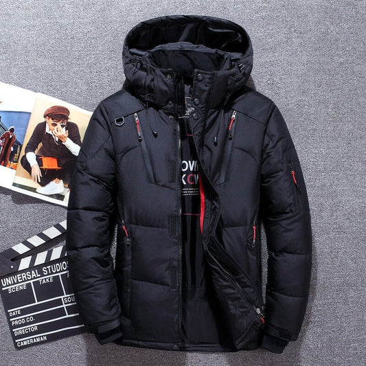 Brett® Cold Down Jacket – Vind- och Väderbeständig Dunjacka för Kalla Dagar