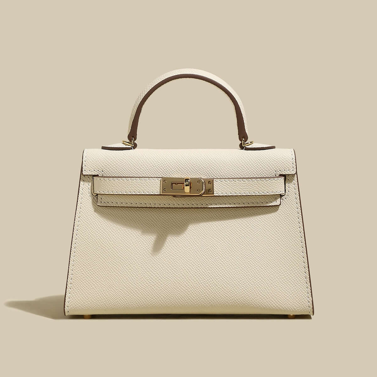 Classic Top-Handle Leather Bag-6