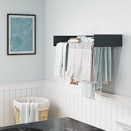 Infällbar Tvätthängare PREMIUM – Väggmonterad torklösning (15 kg)