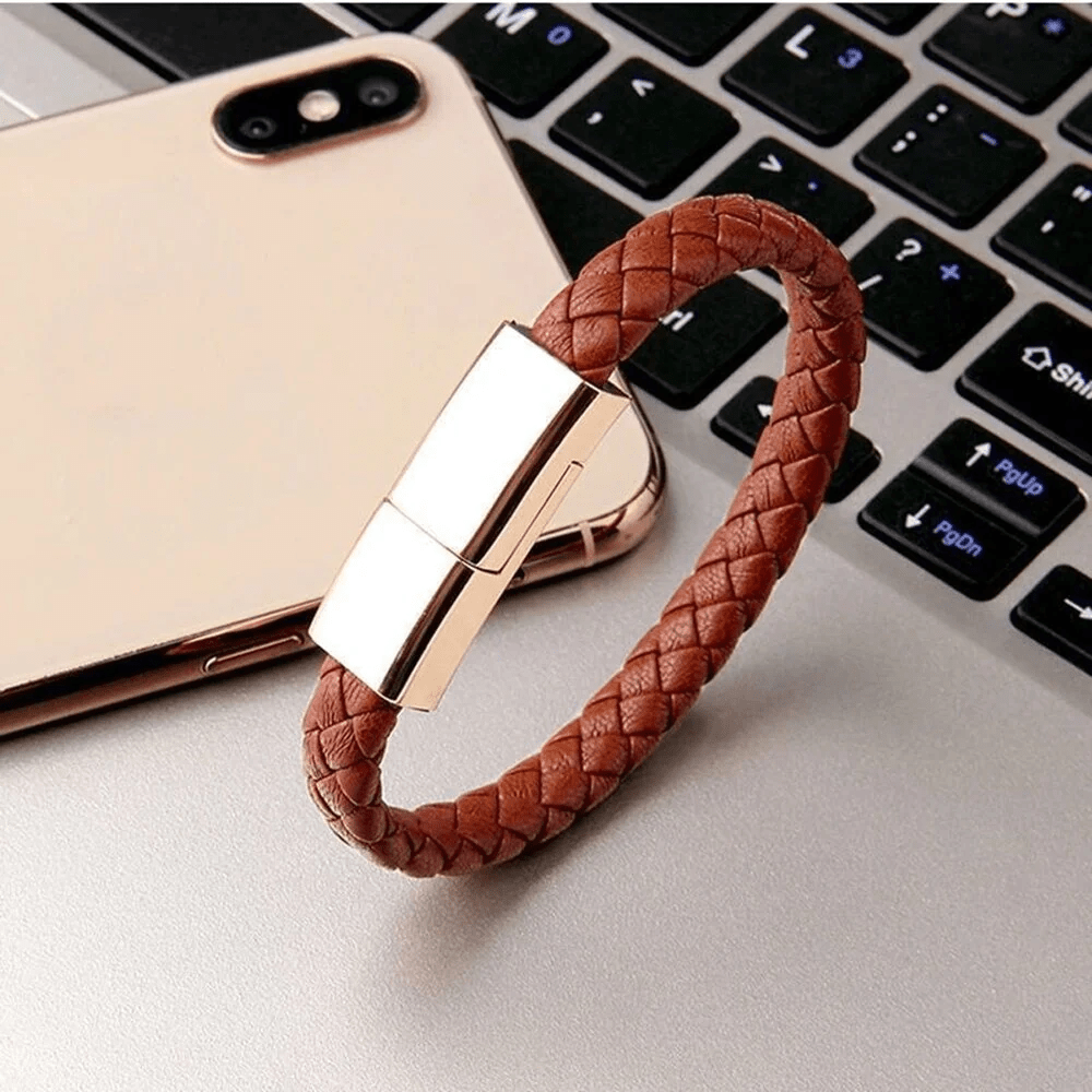 Laddningsarmband – Bärbar USB-Laddare som Armband