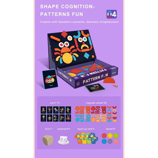 Pattern Fun Magenetic Playset-1