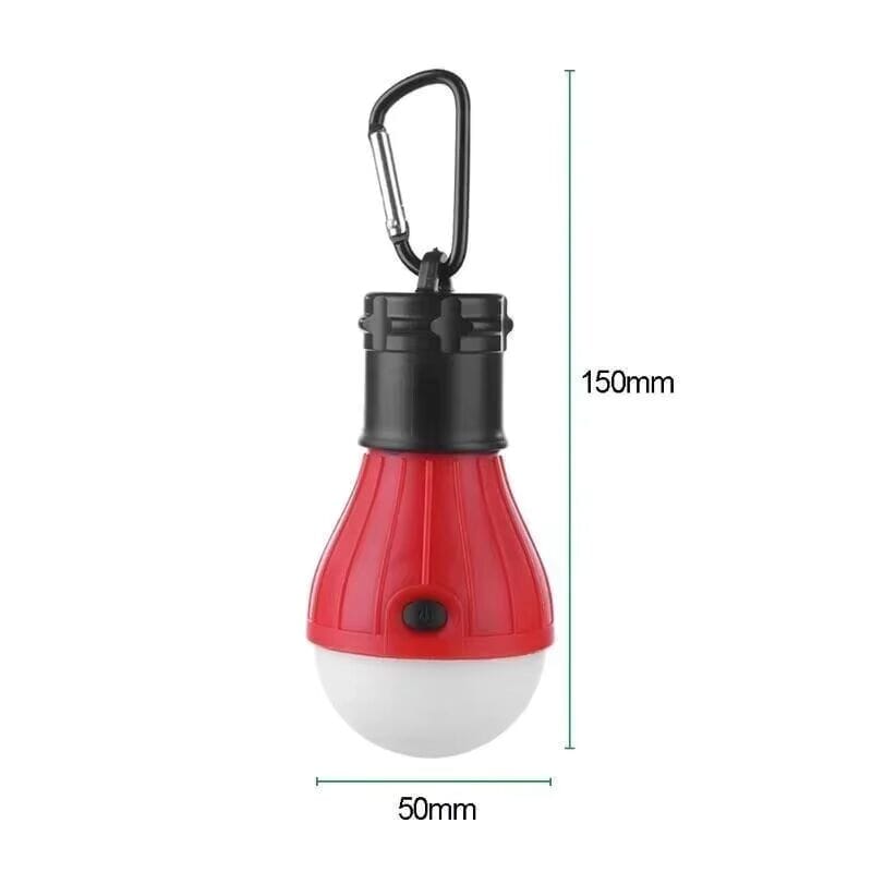 Upphängbar Campinglampa – Bärbar LED-Lampa för Camping och Nödsituationer