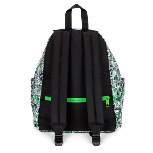 Ryggsäck Eastpak Day Pak'R, grön med doodle-mönster, unisex