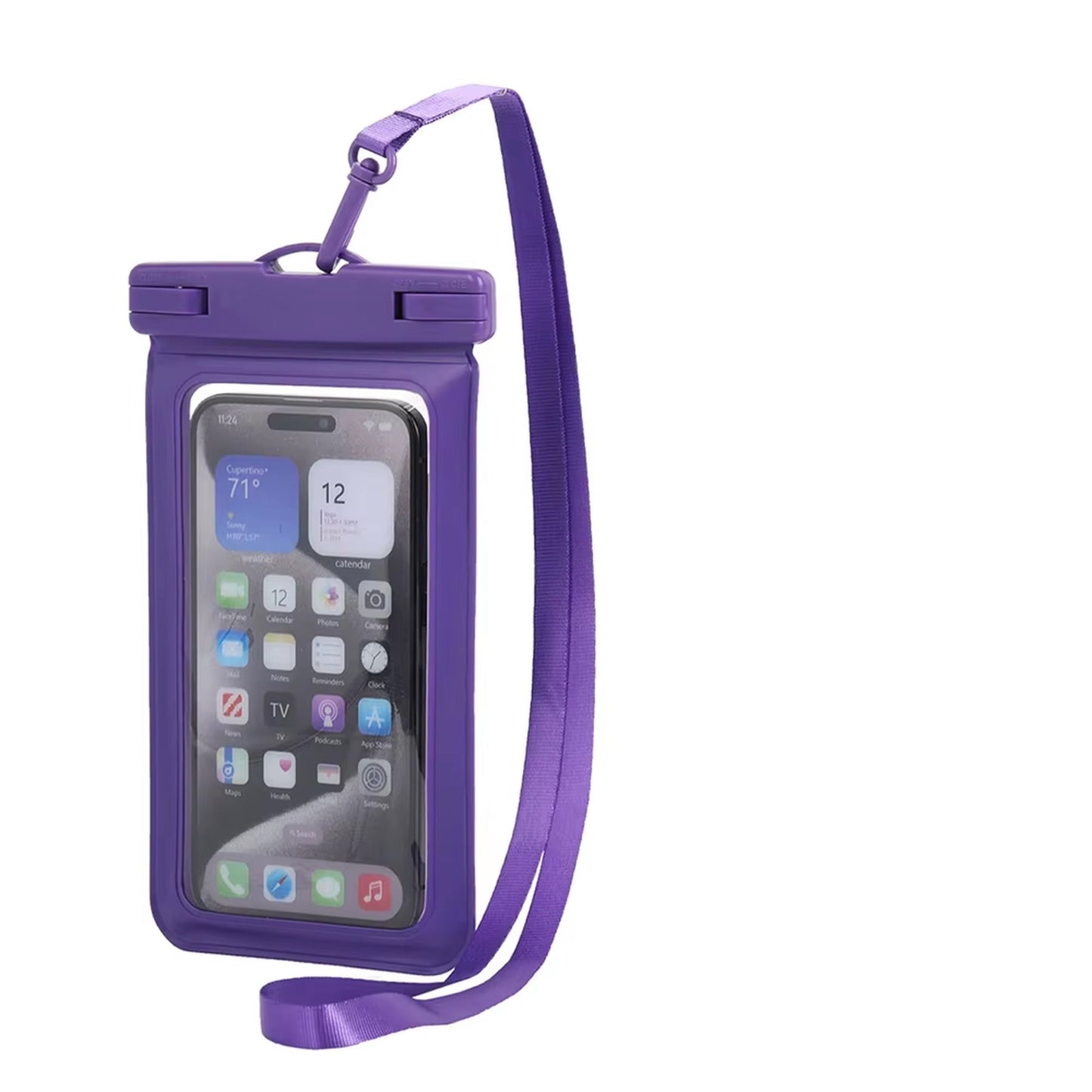 Mobilväska vattentät med flytfunktion, pekskärmskompatibel