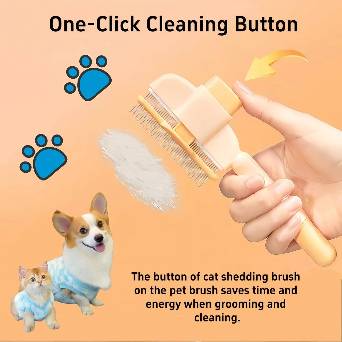 Pet Hair & Flea Comb
