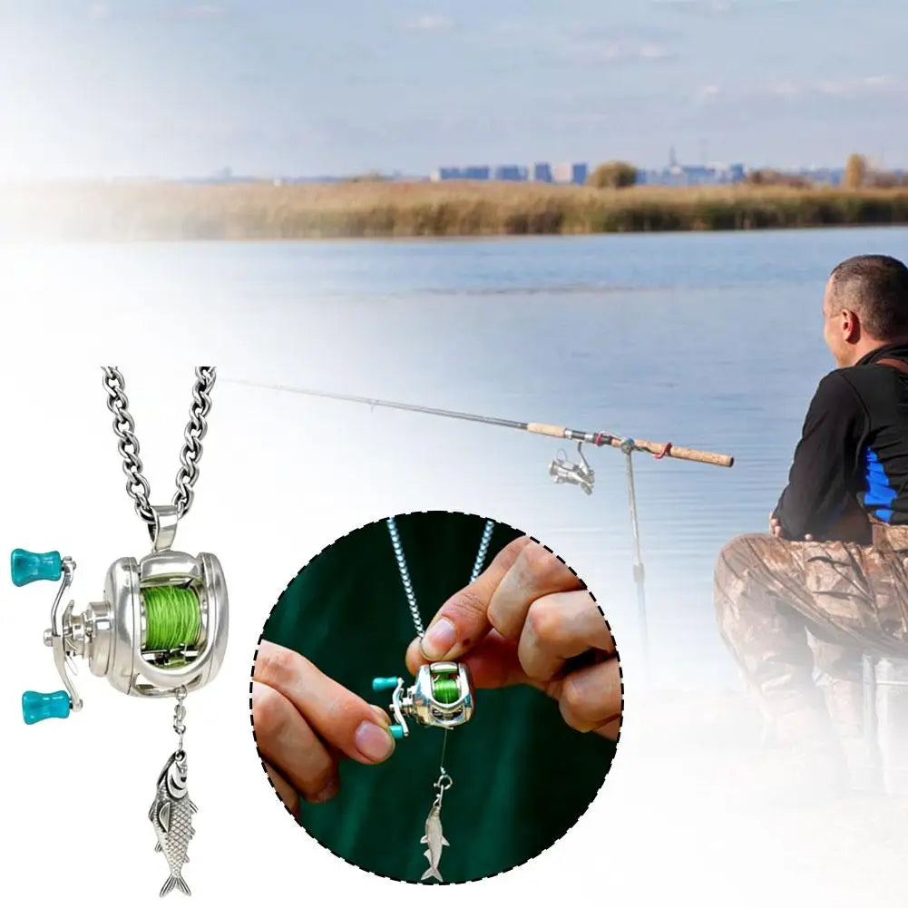 Fishing Reel Pendant