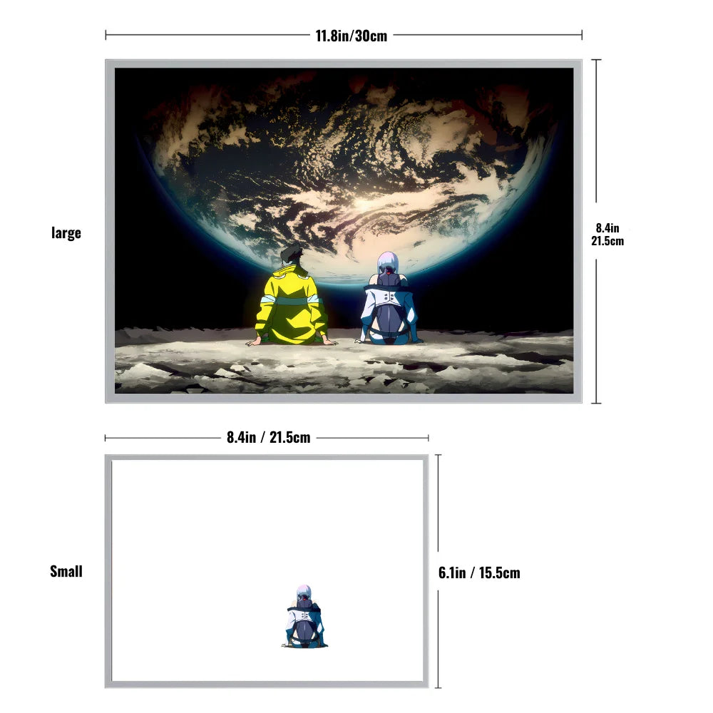 Anime Cyberpunk LED Night Light