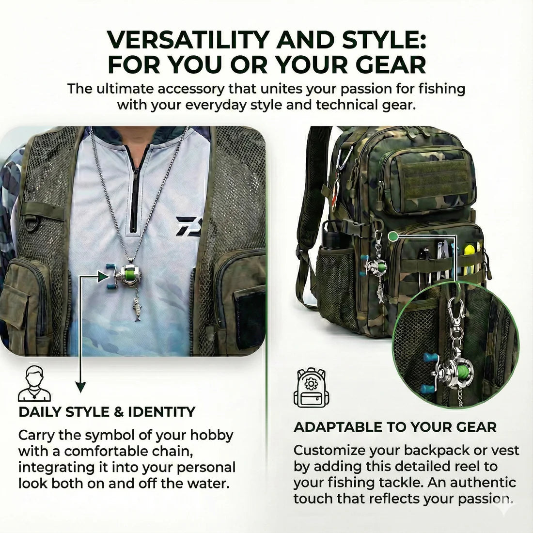 Fishing Reel Pendant