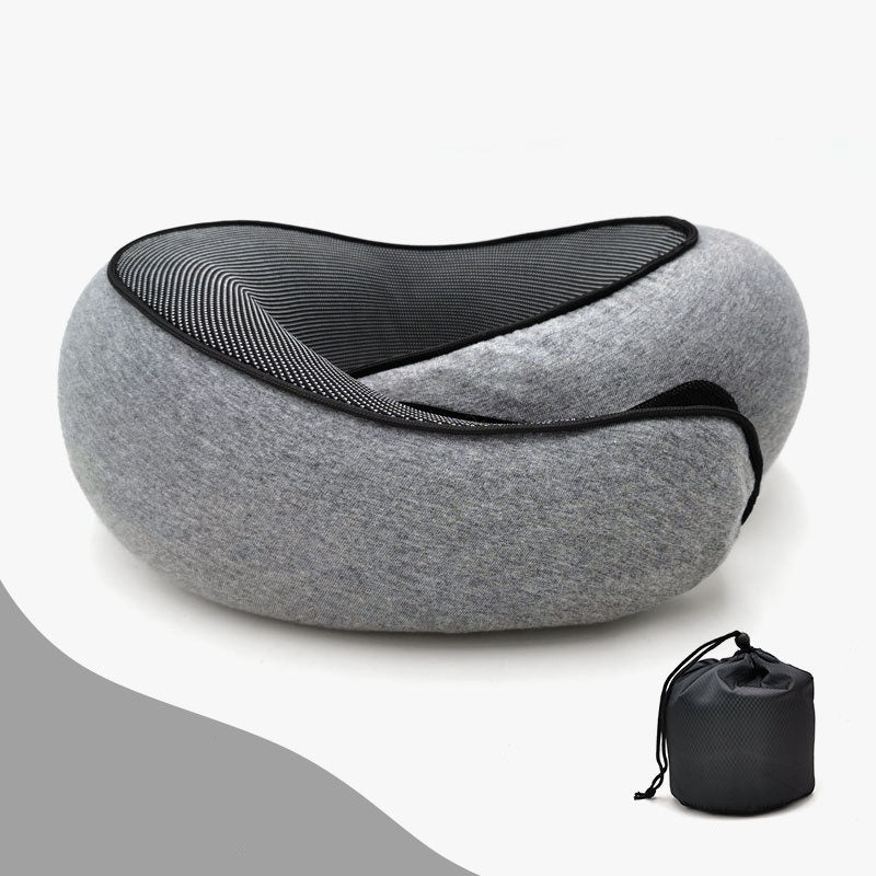 Memory Foam Neck Pillow Travel Snail Design