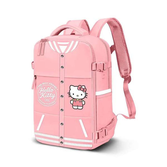 Ryggsäck Hello Kitty i rosa, kabinväska
