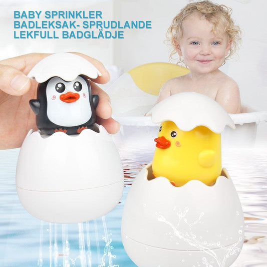Ägg Sprinkler Badleksak