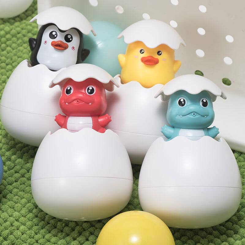 Ägg Sprinkler Badleksak