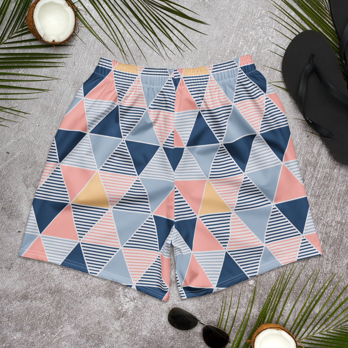 All-Over Print Unisex Athletic Long Shorts