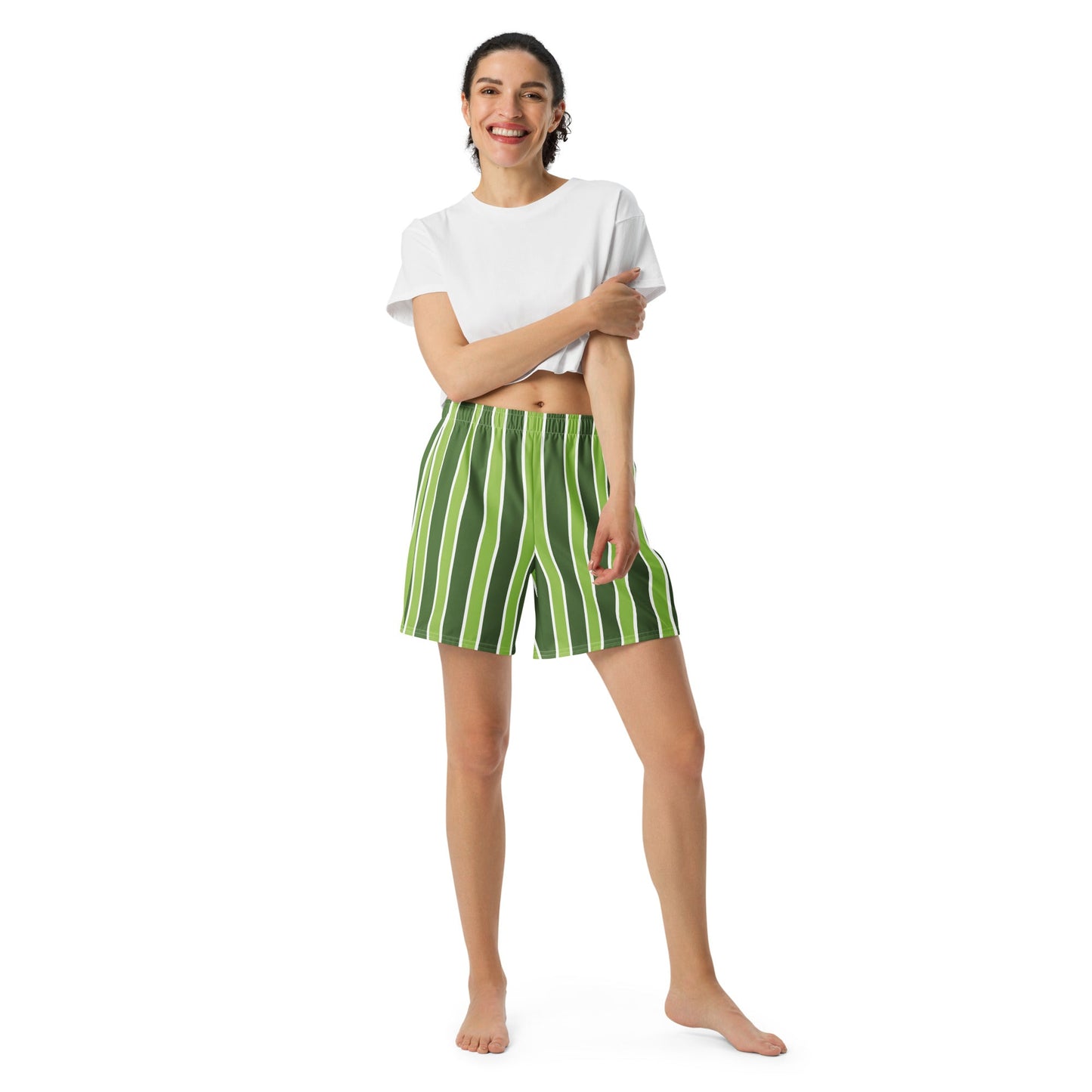 All-Over Print Unisex Athletic Long Shorts