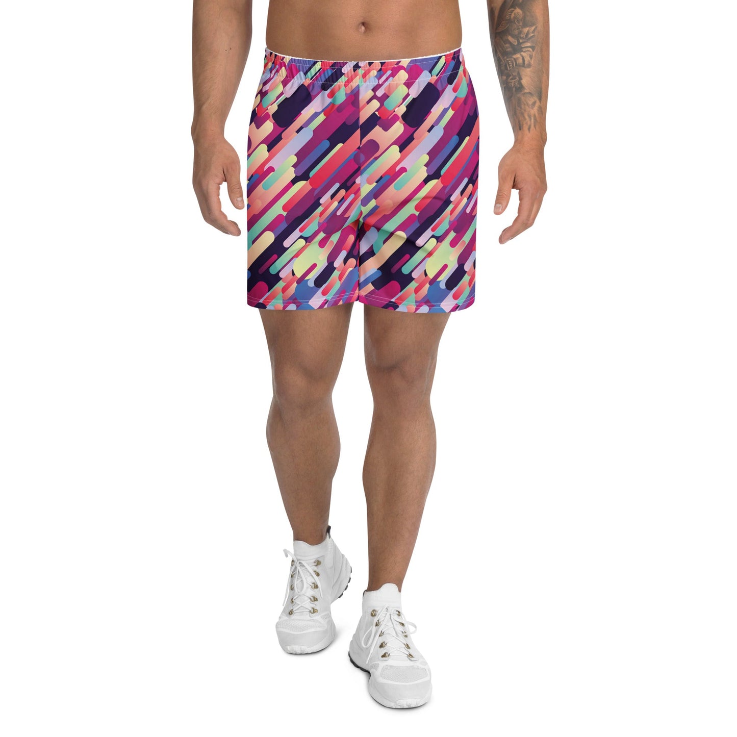 All-Over Print Unisex Athletic Long Shorts