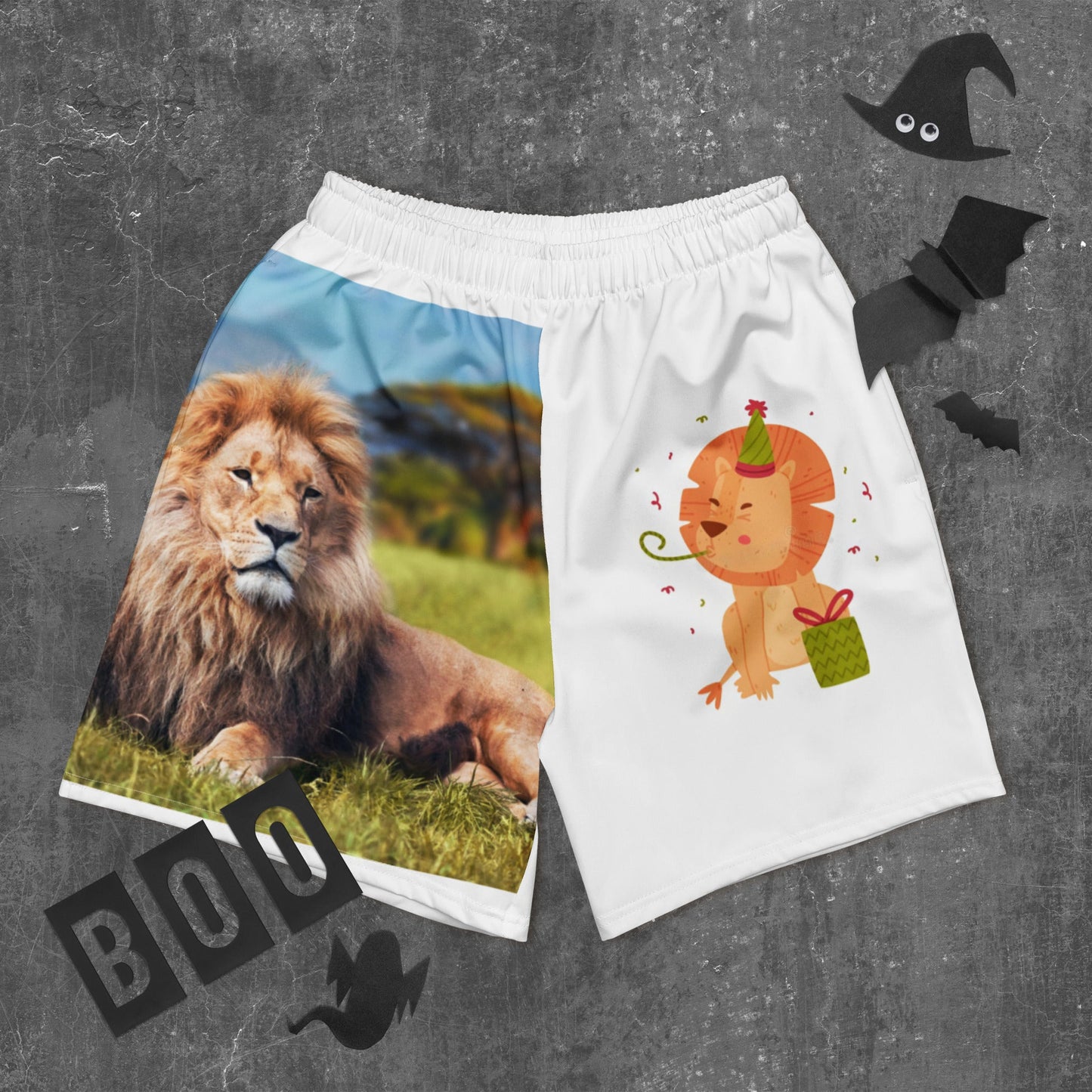 All-Over Print Unisex Athletic Long Shorts