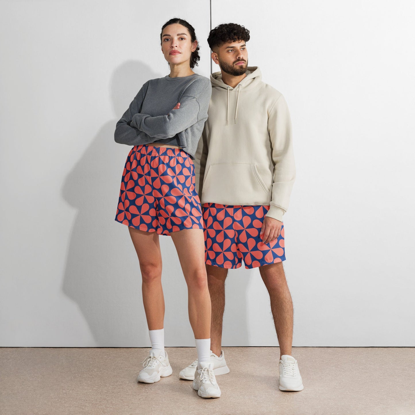 All-Over Print Unisex Athletic Long Shorts