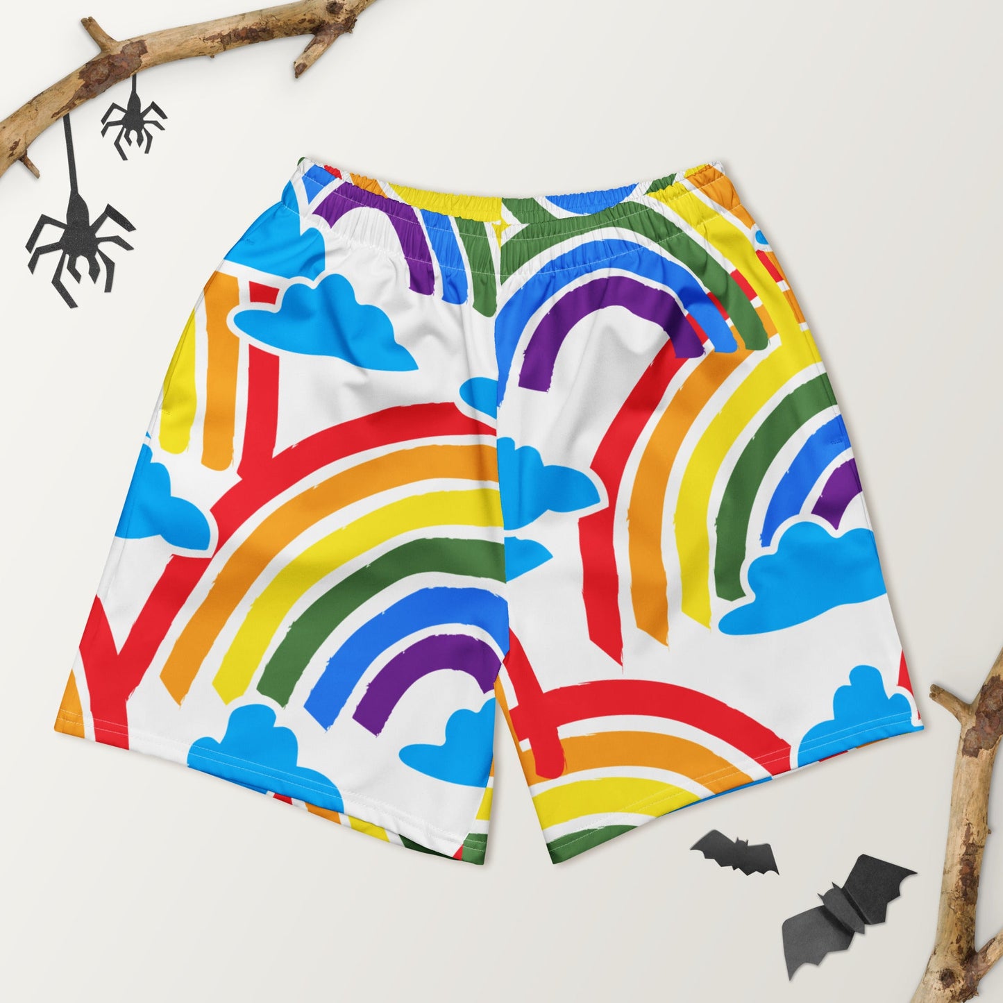 All-Over Print Unisex Athletic Long Shorts