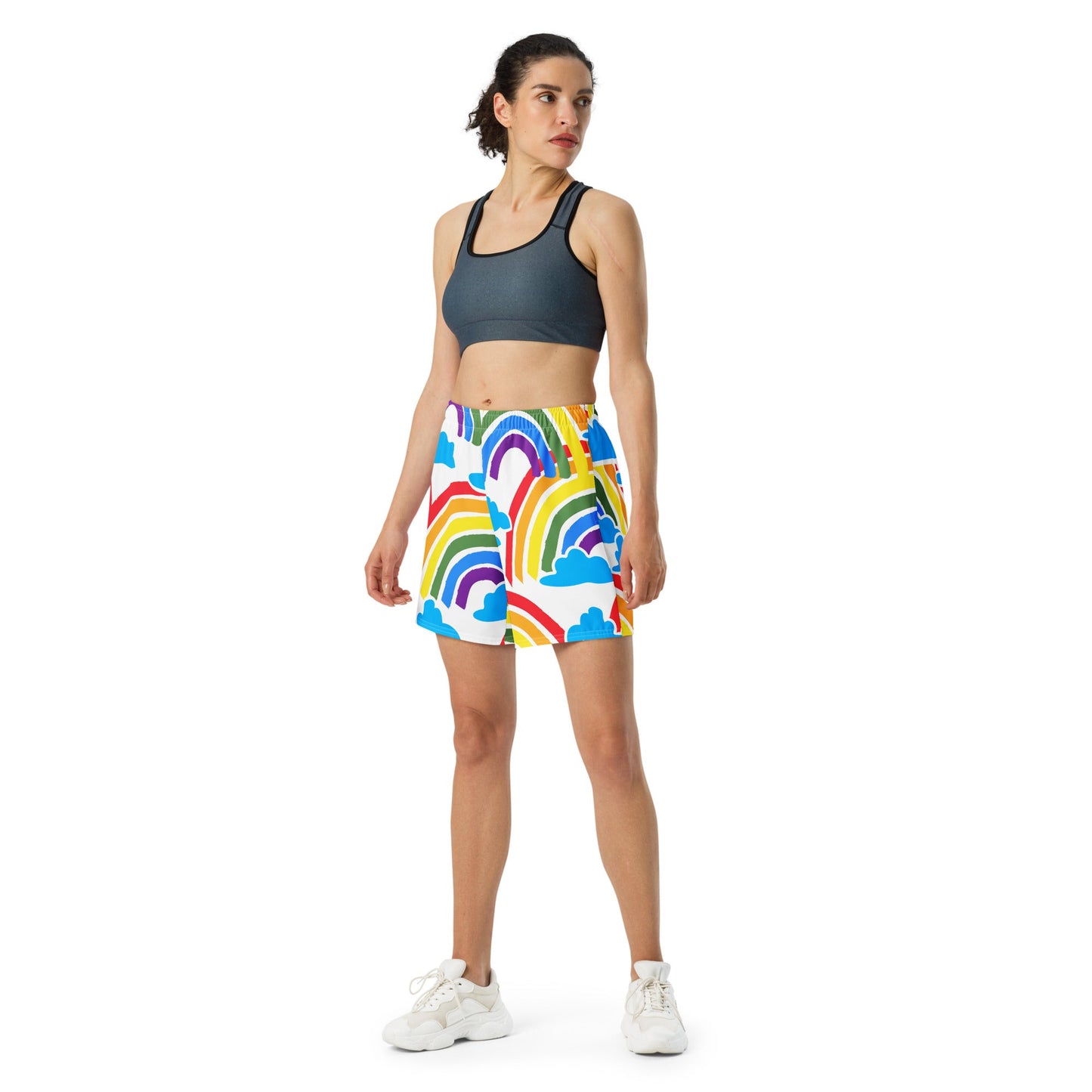 All-Over Print Unisex Athletic Long Shorts