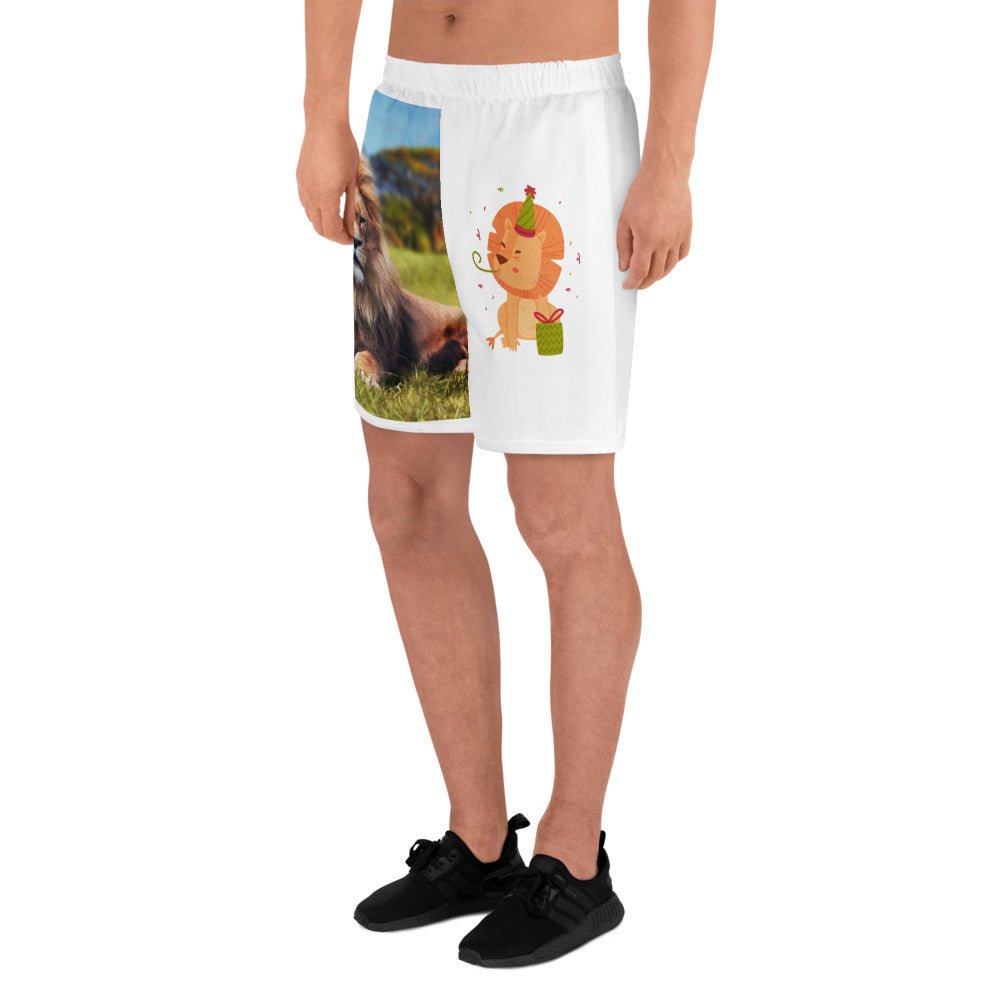 All-Over Print Unisex Athletic Long Shorts