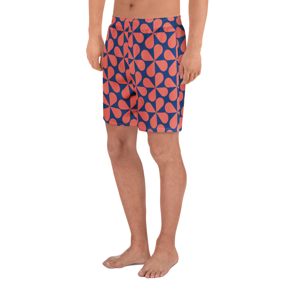 All-Over Print Unisex Athletic Long Shorts