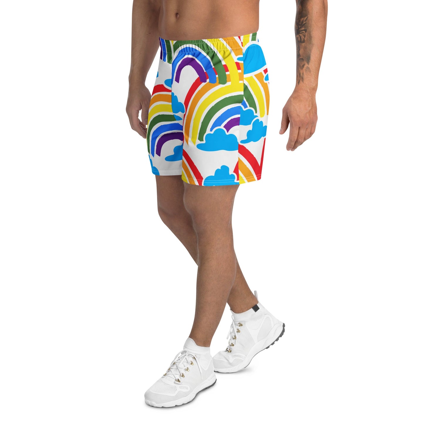 All-Over Print Unisex Athletic Long Shorts
