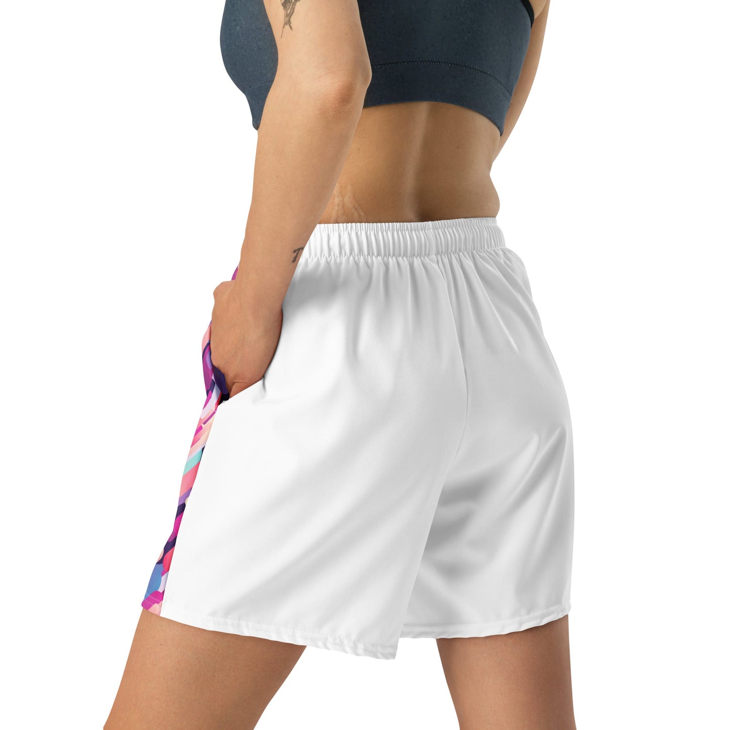 All-Over Print Unisex Athletic Long Shorts