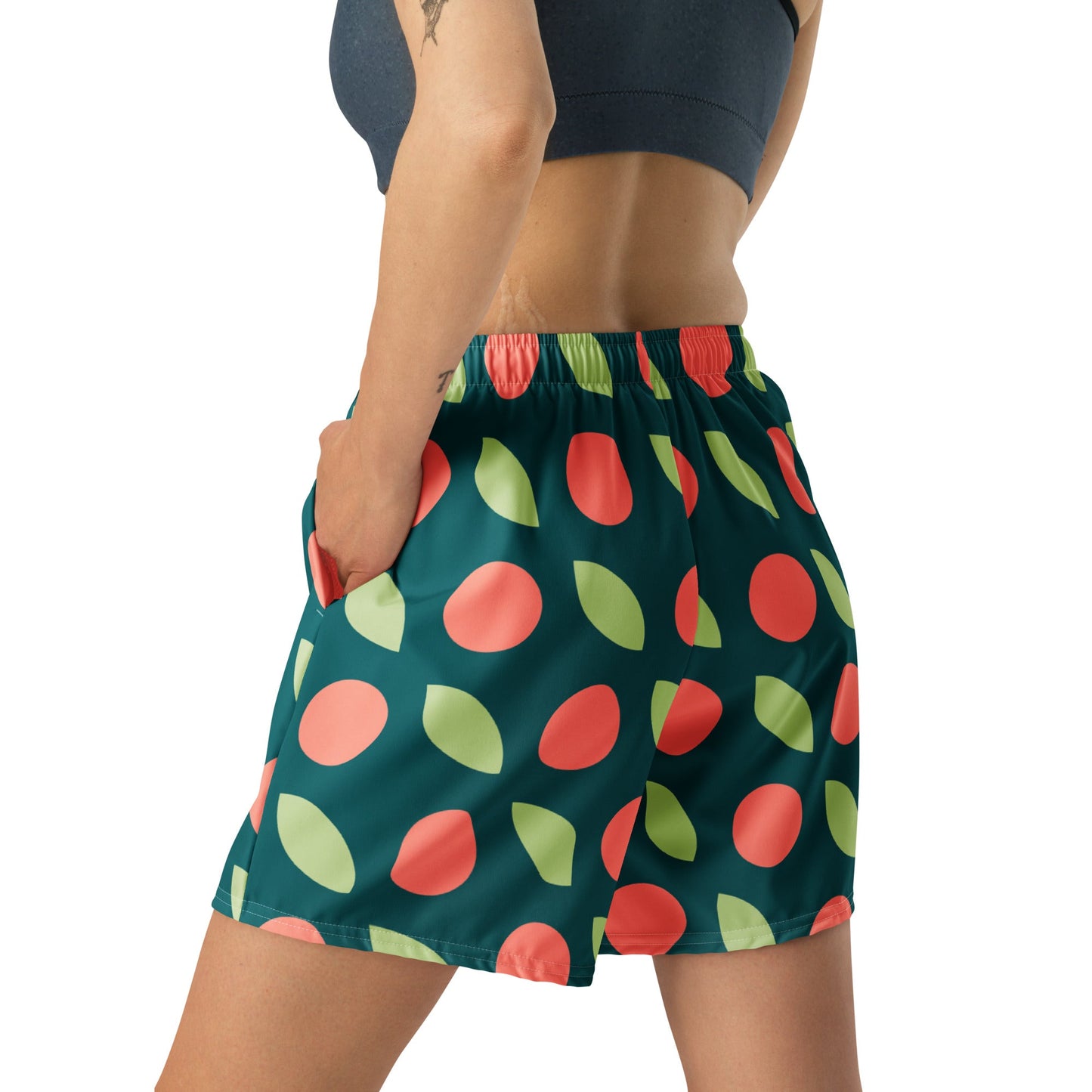 All-Over Print Unisex Athletic Long Shorts