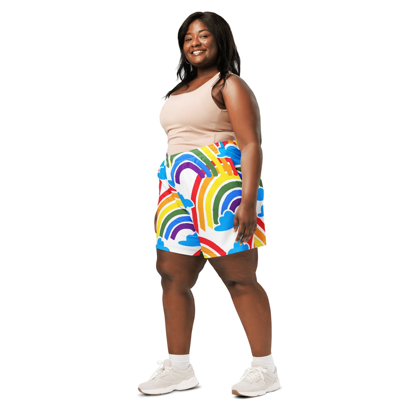 All-Over Print Unisex Athletic Long Shorts