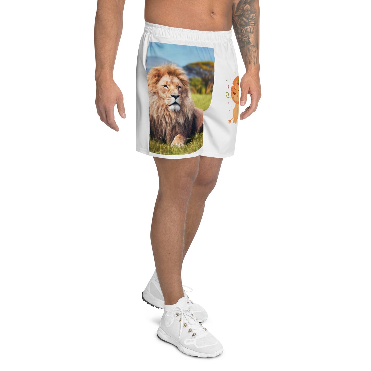 All-Over Print Unisex Athletic Long Shorts