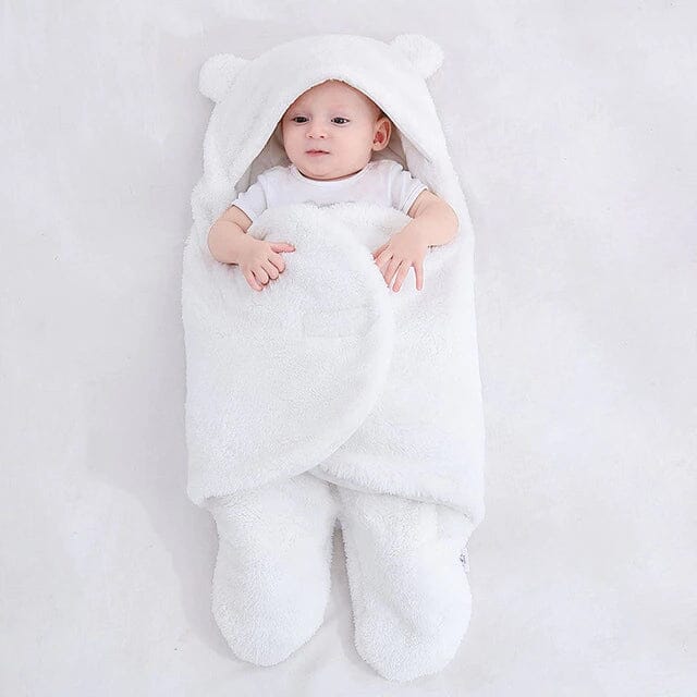 Baby Bear Blanket™ – Mjuk och Varm Babyfilt med Huva