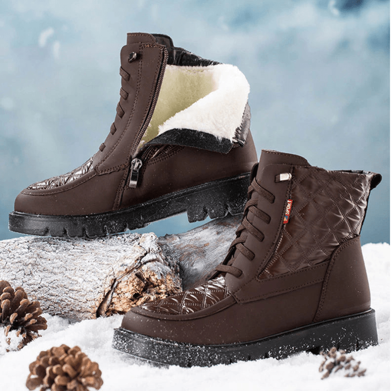 Bekväm och skön varm känga