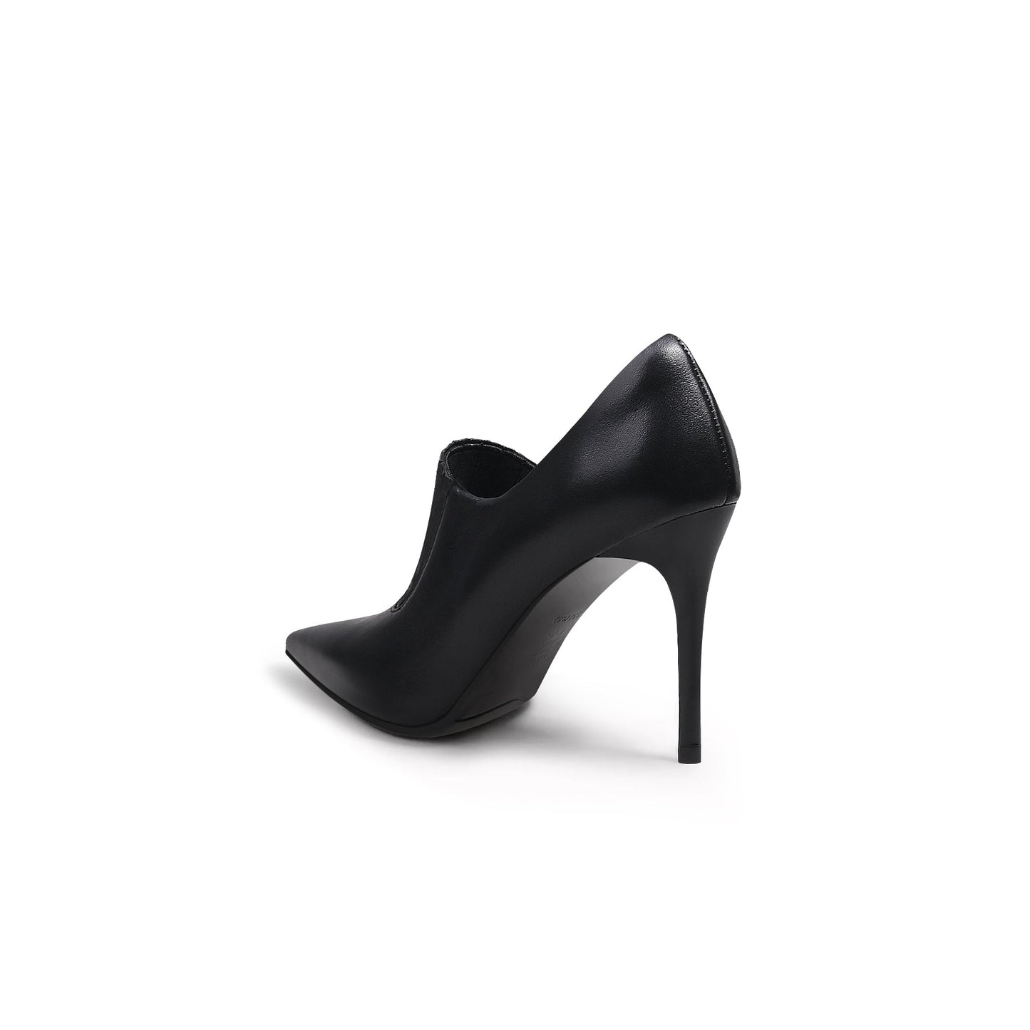 Black Leather Stilettos-3