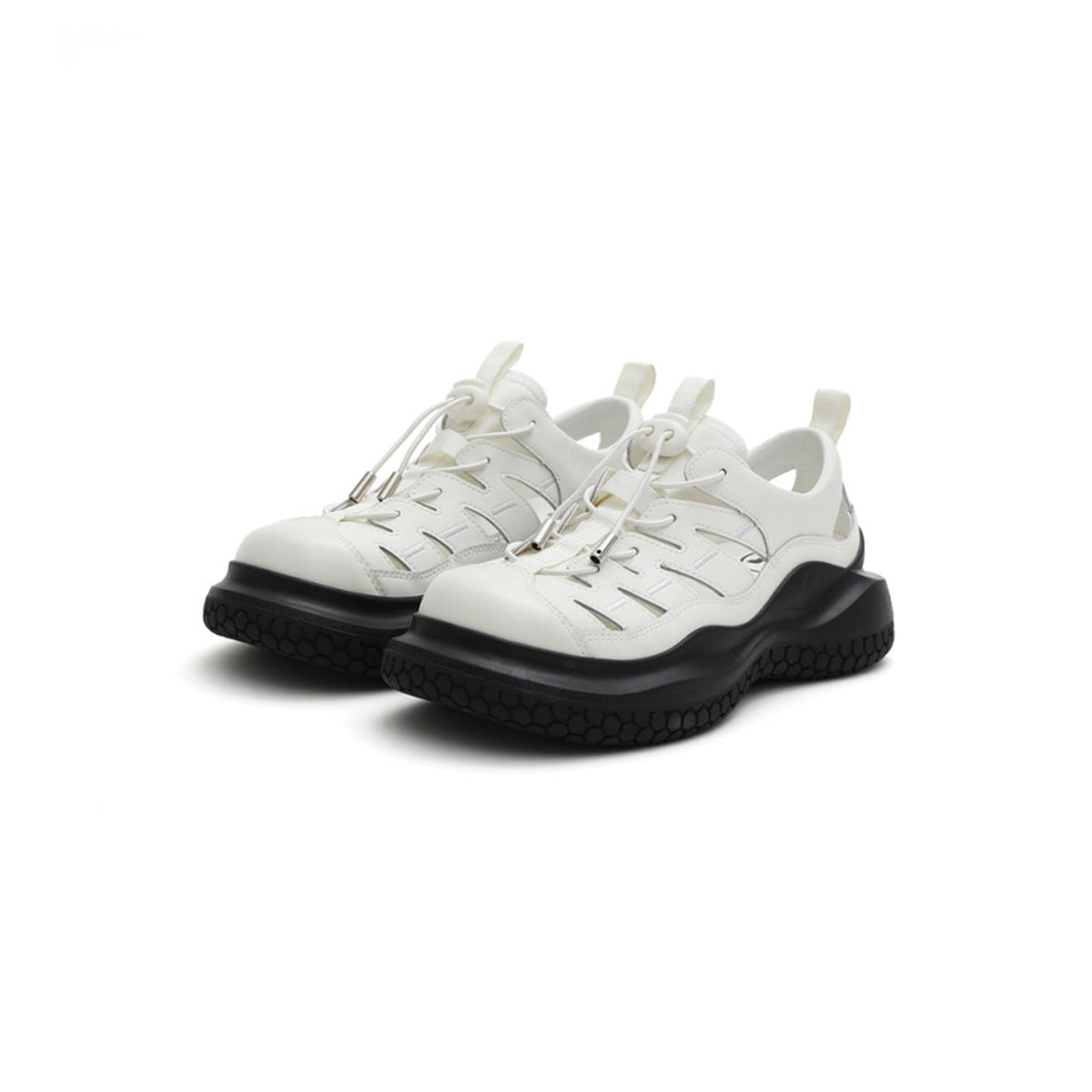 Breathable Roman Cutout Sandals-1