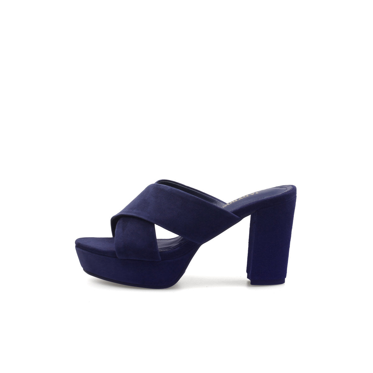Chunky Criss Cross Platform Mules-0
