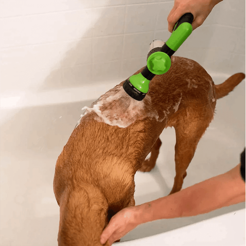 CLEANDOG Hydro Jet Hunddusch med Skumfunktion