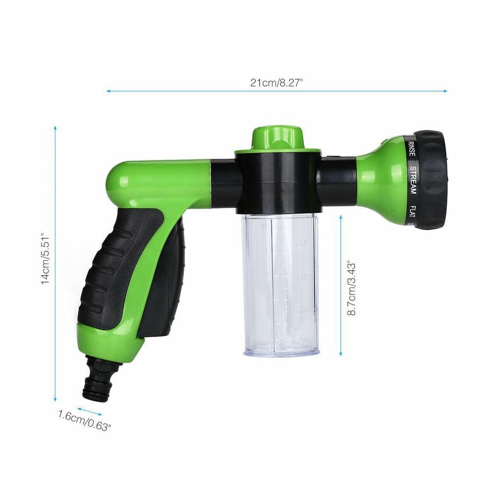 CLEANDOG Hydro Jet Hunddusch med Skumfunktion