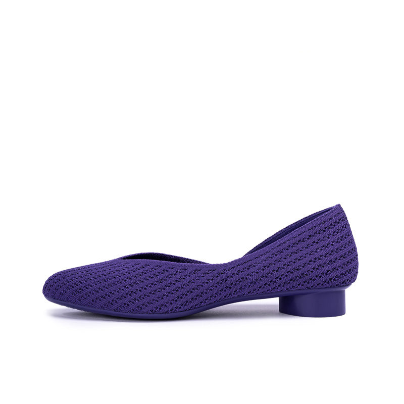 Emma Pointed Toe Low Heel Commuter Flats-8