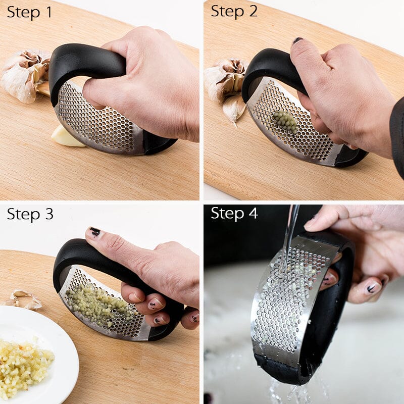 Ergonomisk vitlökspress