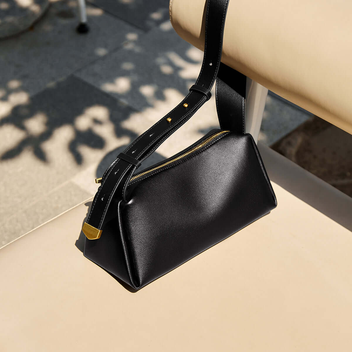 Essentials Only Baguette Shoulder Bag-4