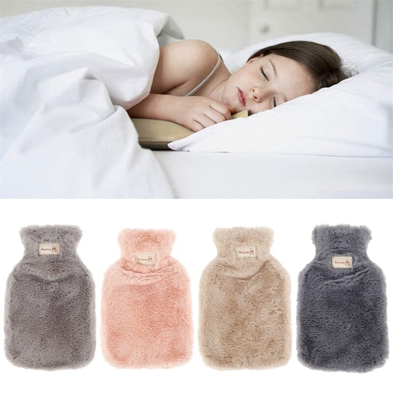 Mysig Fluffig Värmeflaska – Perfekt för Värme och Komfort i Vinter!