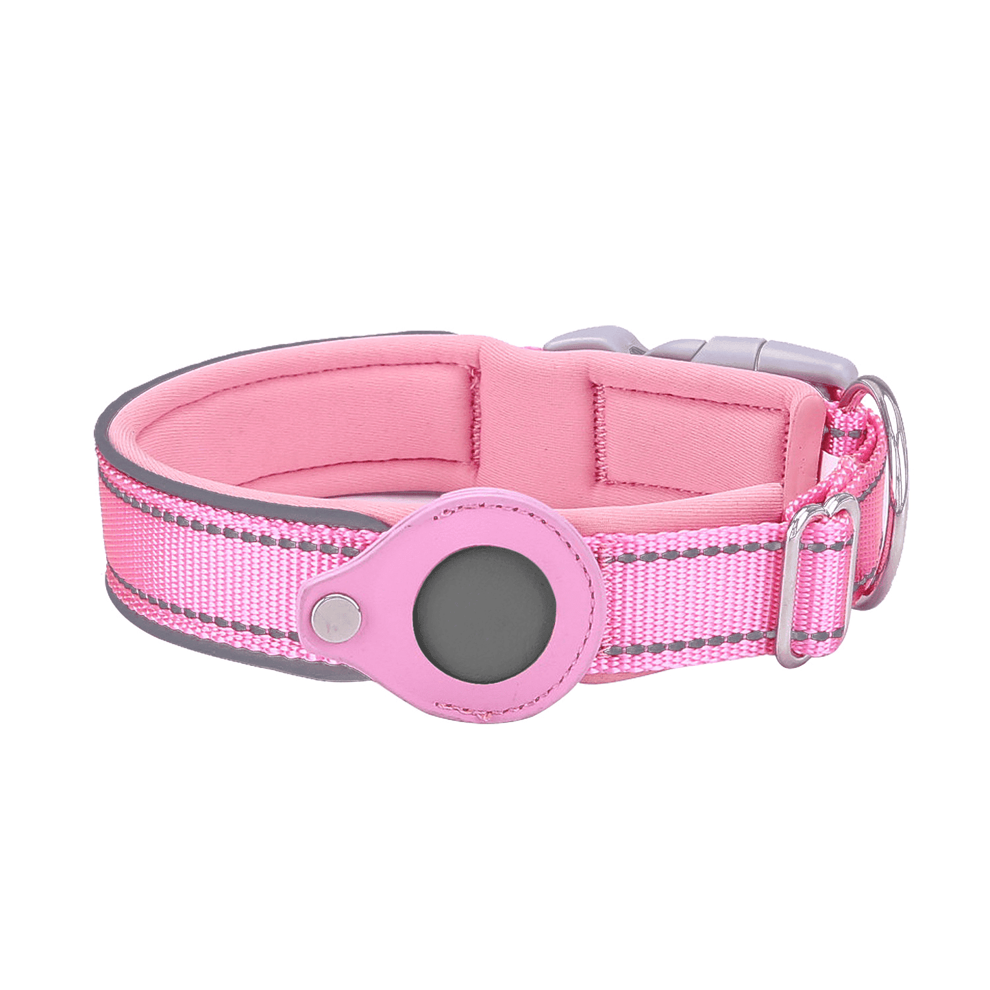FMW™ - AirTag Hundhalsband - Smart halsband med hållare till Apple AirTag