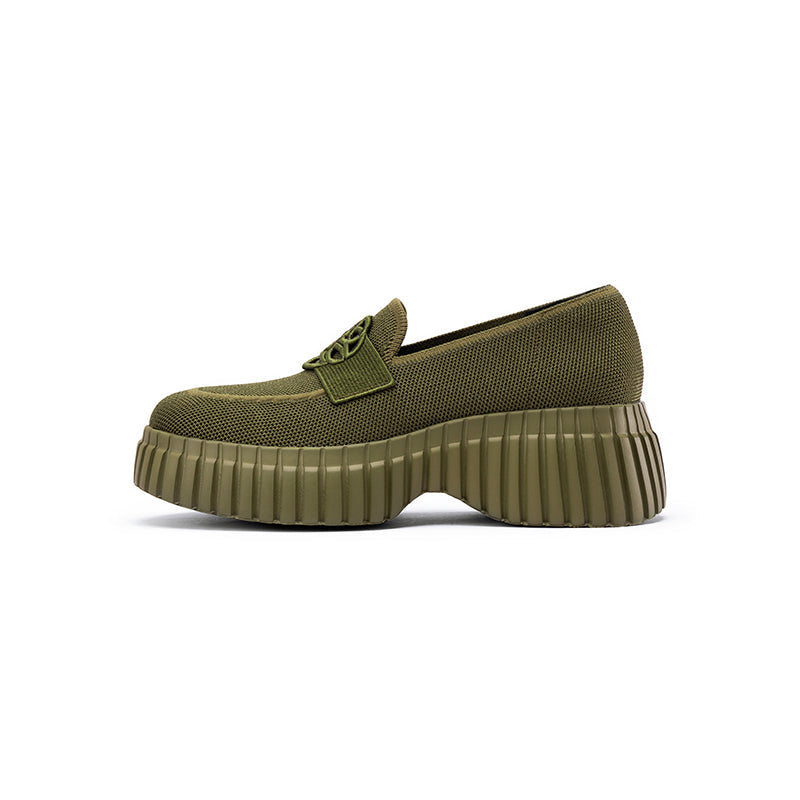 Gentleman Slip On Soft Sole Platform Loafers-0