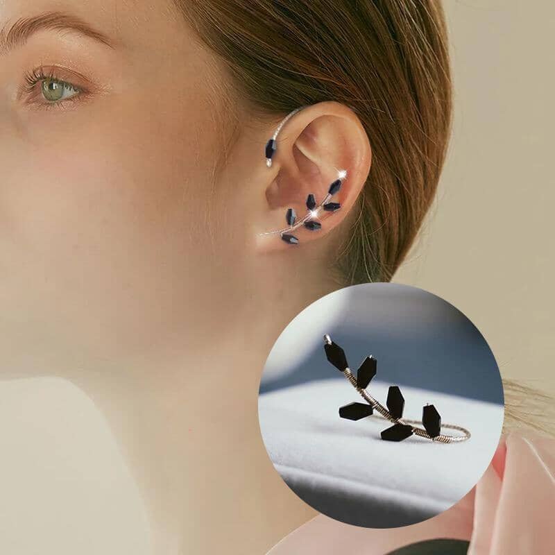 Glimma Löv Örhänge