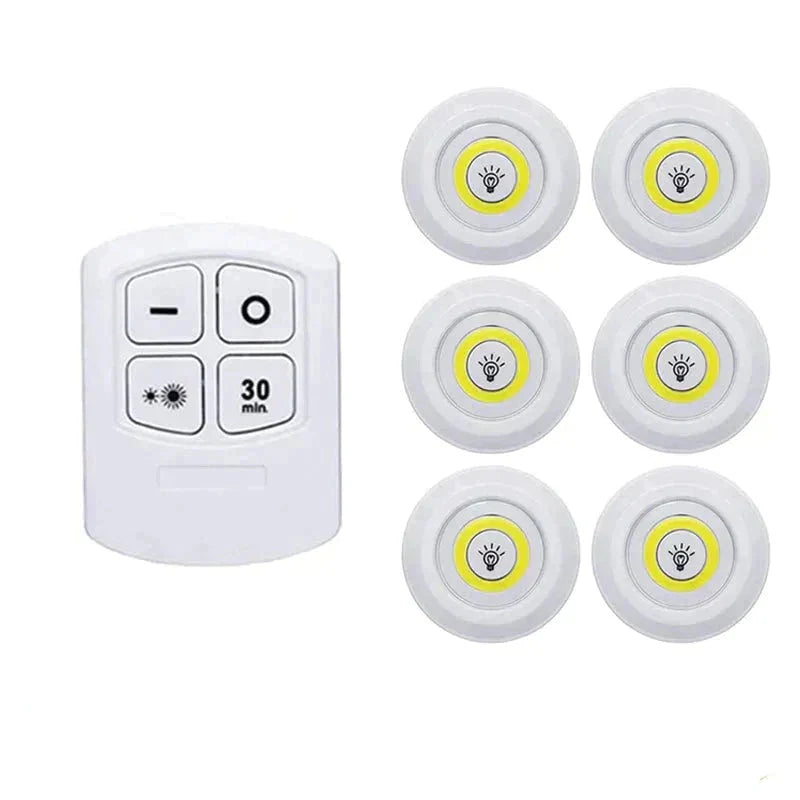 GloHub™ bärbar dimbar lampa (med trådlös fjärrkontroll)