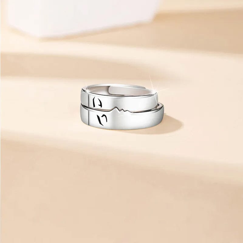 Infinity-ring Sterling Silver Parringar - Alla hjärtans dag Present