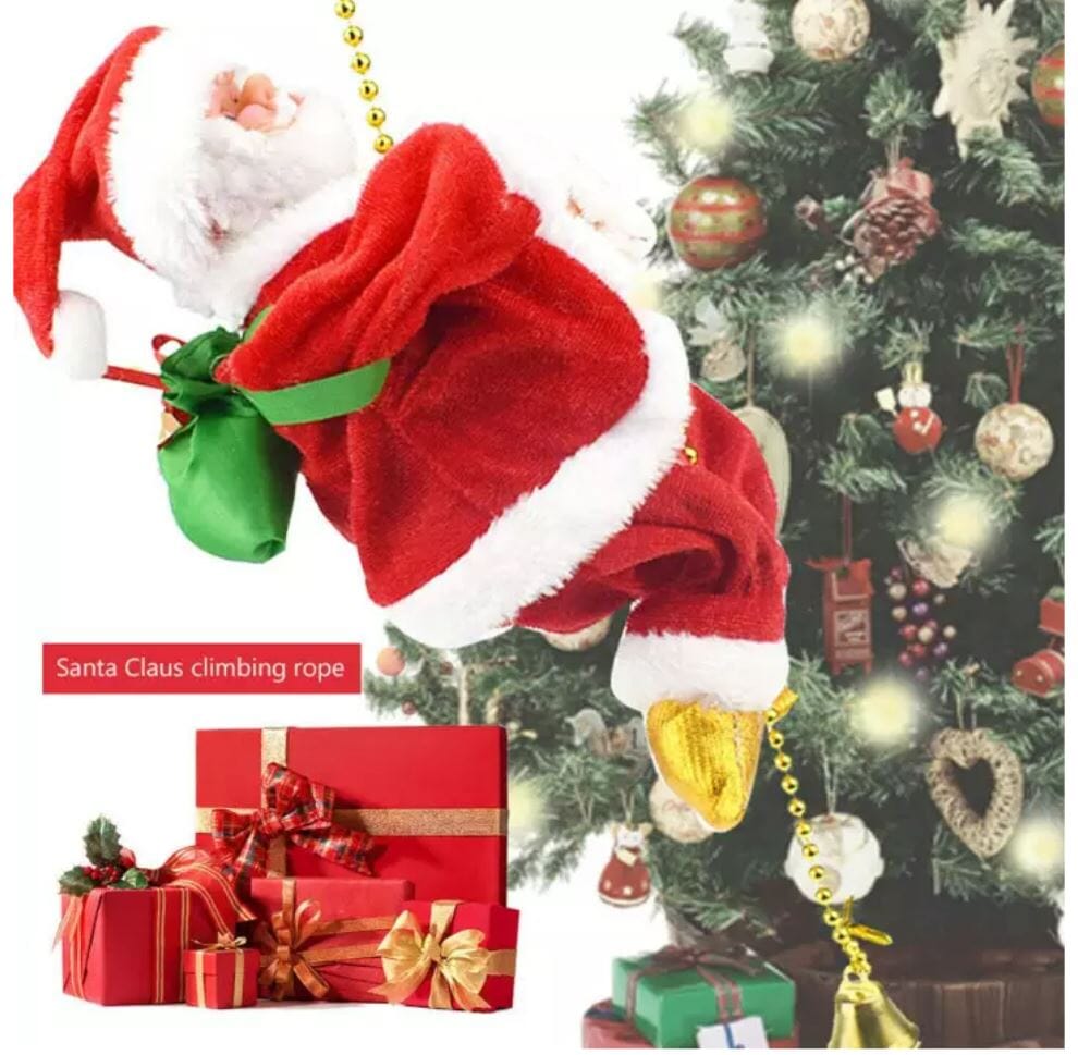 Klättrande tomte