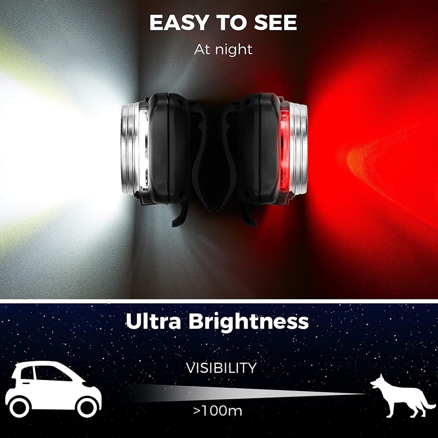 LED Lampa Till Hundhalsband