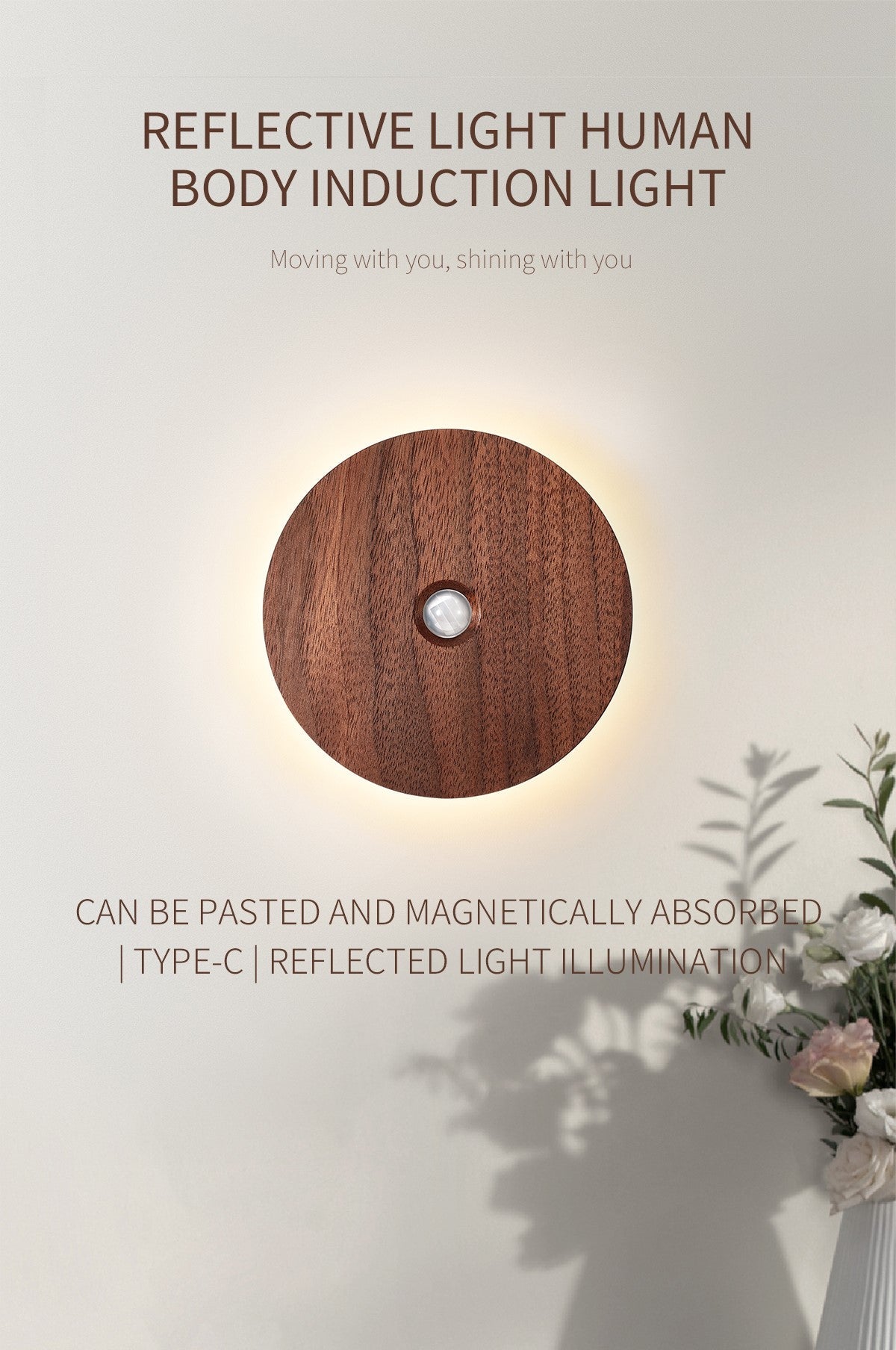 LED Wireless Rechargeable Motion Sensor Night Light-1
