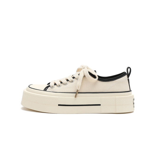 Low-Top Casual Flat Canvas Shoes-0
